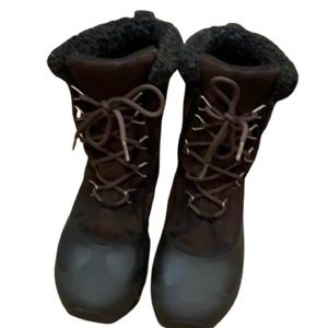 Sorel Cumberland brown winter boots Thinsulate 6